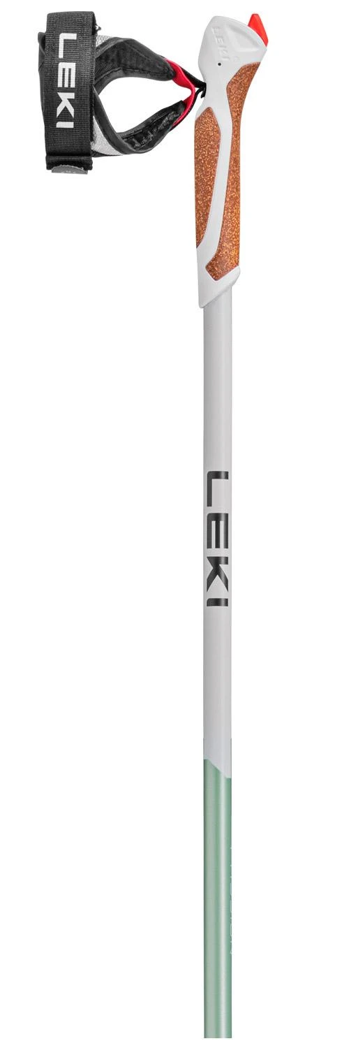 Bâton Leki Passion Smoke Green White Dark Anthracite – Image 2