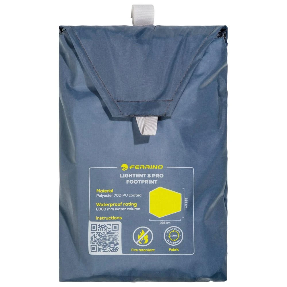 Tapis De Sol Ferrino Lightent 3 Pro Footprint Dark Grey – Image 2