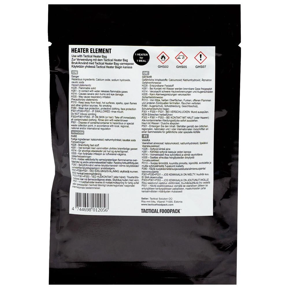 Divers Accessoires Tactical Foodpack Sachet Autochauffant Pour Repas Lyophilisé – Image 4