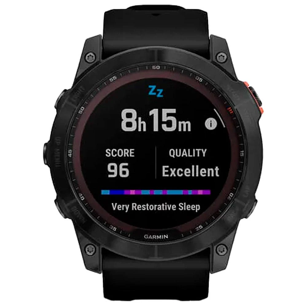Montres GPS Garmin Fenix 7X Solar Edition Slate Gray Black Band – Image 3