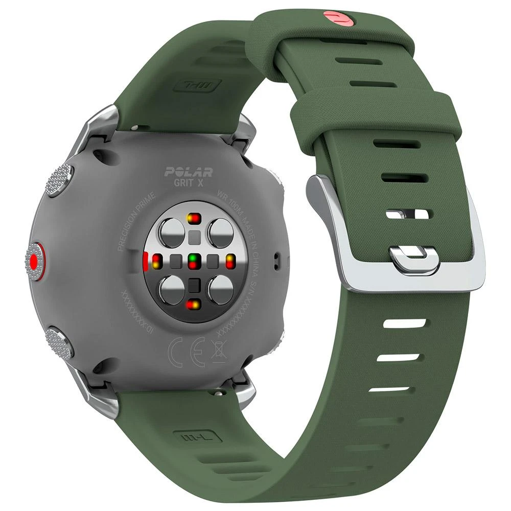 Montres GPS Polar Grit X Kaki Silver – Image 2