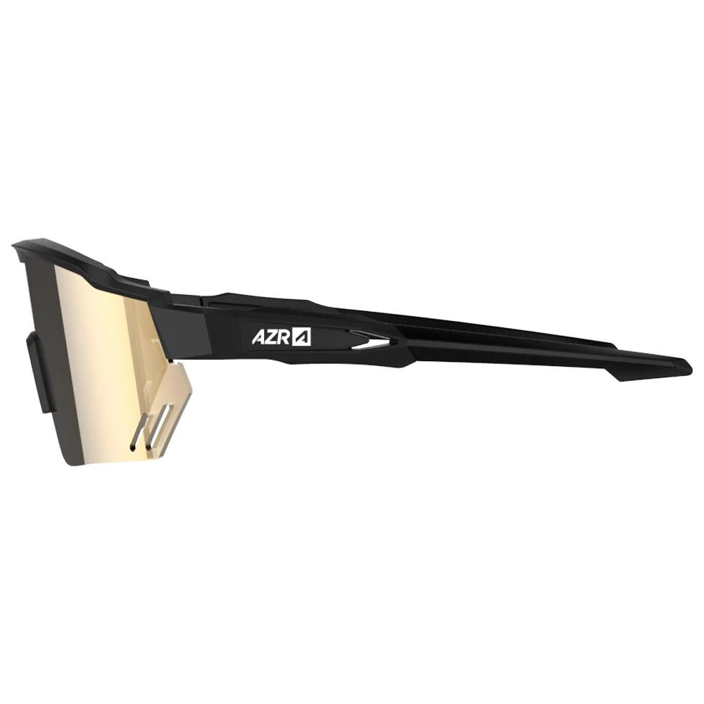 Lunettes De Soleil AZR Race Rx Noire Mate Gold Multicouche – Image 5