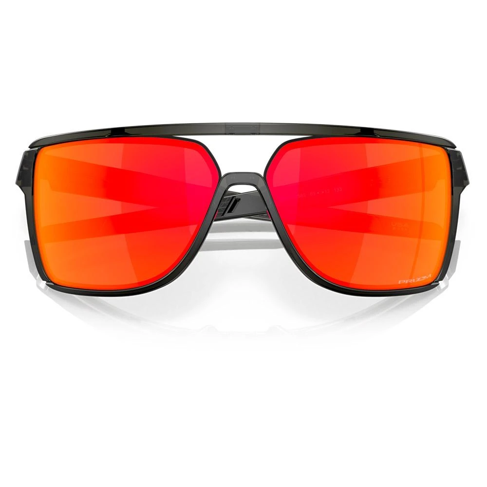Lunettes De Soleil Oakley Castel Matte Grey Smoke Prizm Ruby – Image 4