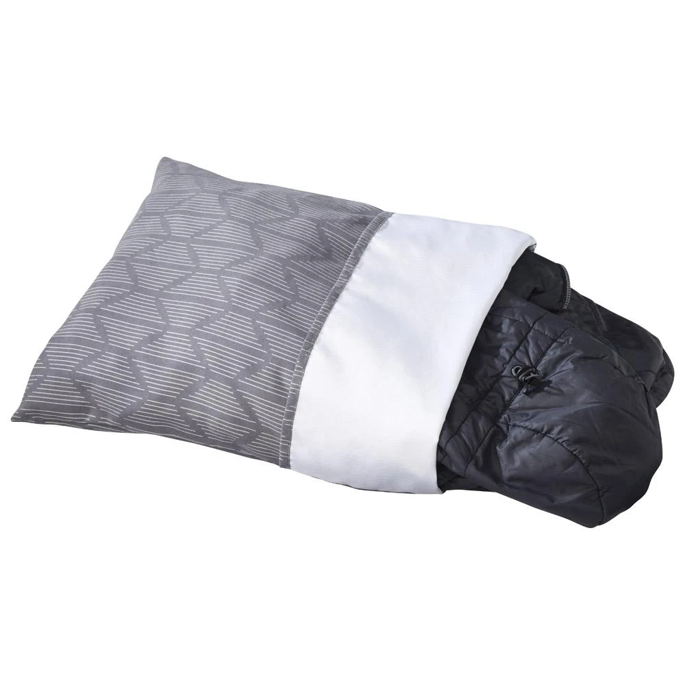 Oreiller Thermarest Trekker Pillowcase Gray Print – Image 2