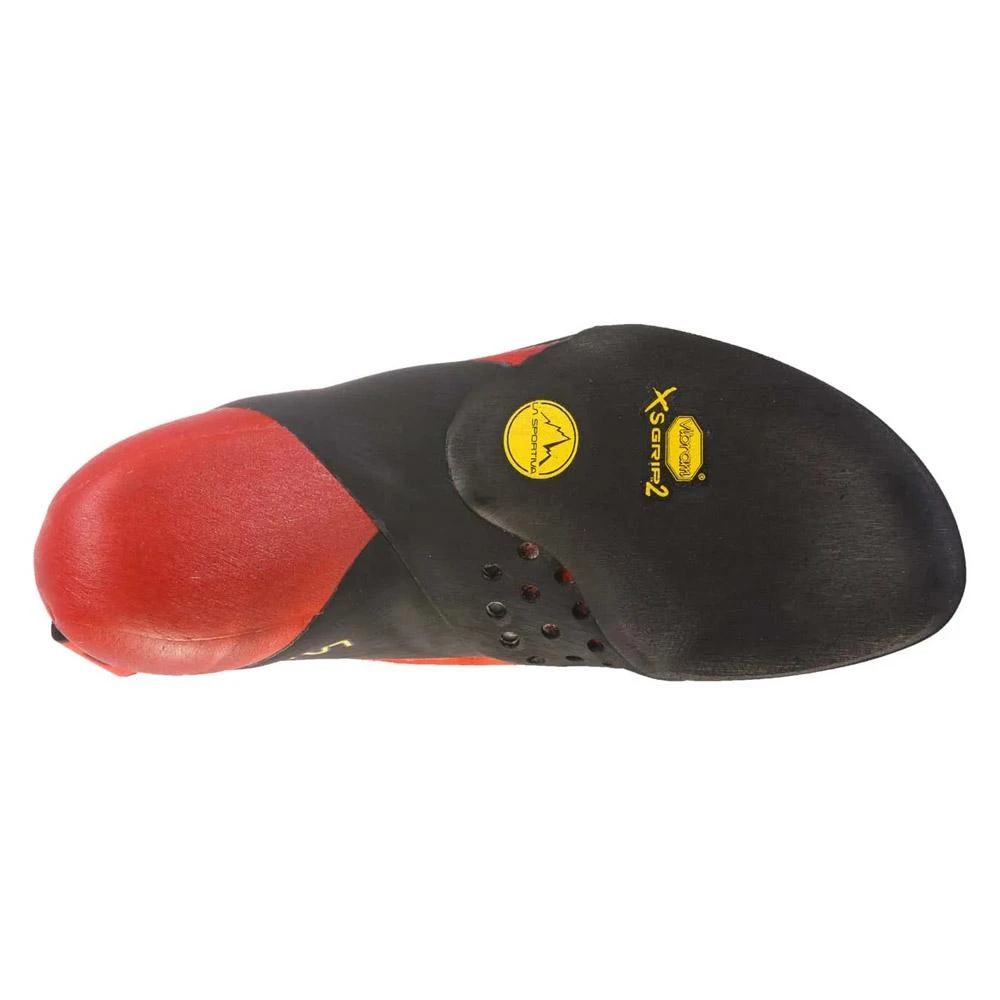 Chaussons D'escalade La Sportiva Testarossa Red Black – Image 3