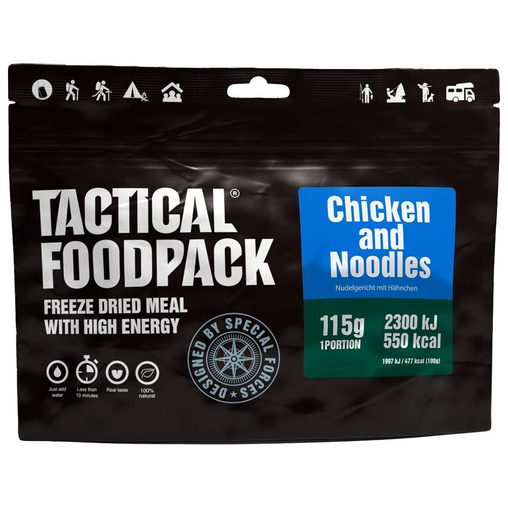 Repas Lyophilisé Tactical Foodpack Poulet Et Nouilles 115g