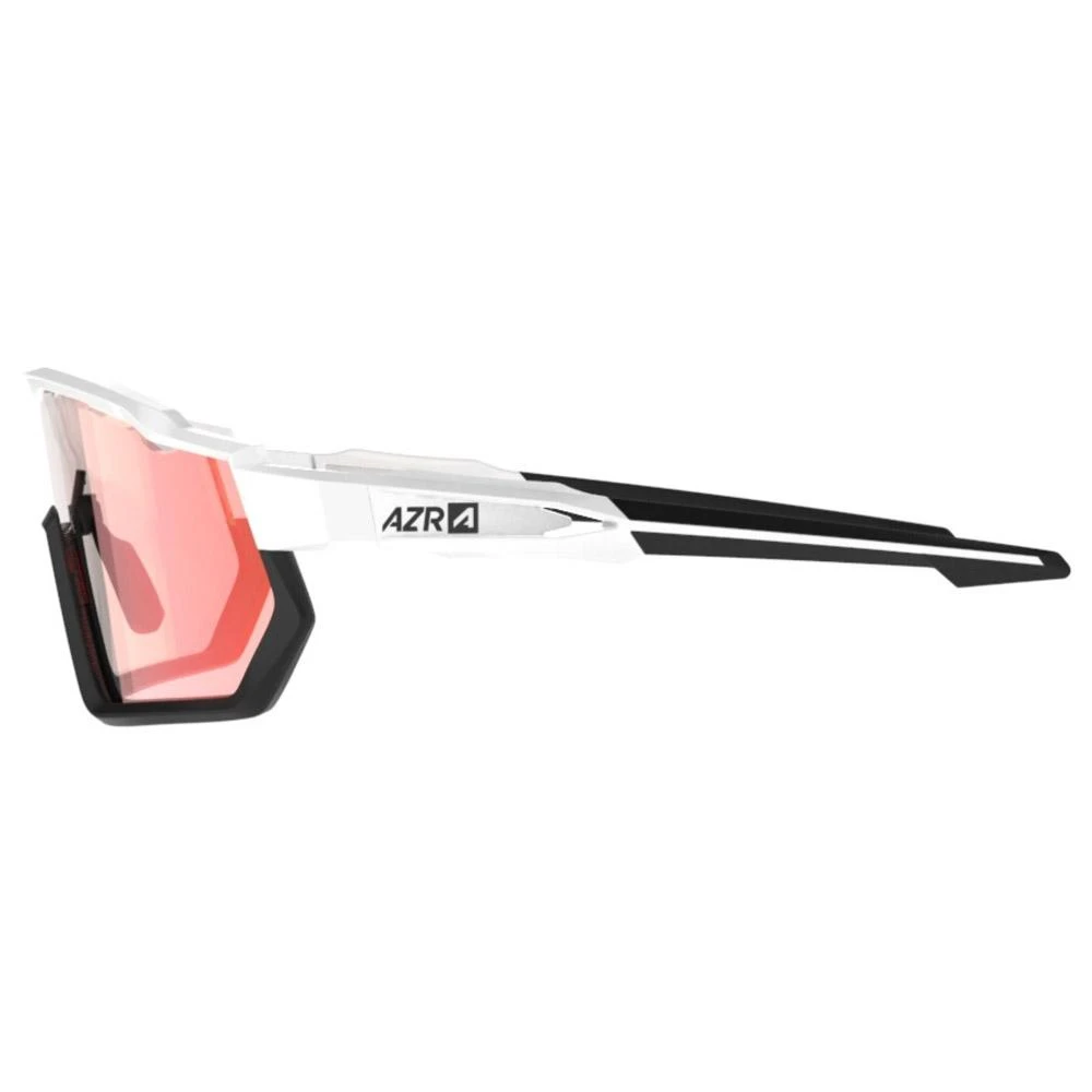 Lunettes De Soleil AZR Pro Race Rx Vernie Blanc Noir Irisé Rouge Photochromic – Image 2