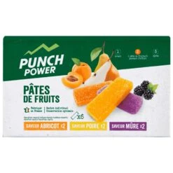 Barre Energétique Punch Power Pâtes De Fruits Energétiques Multifruits