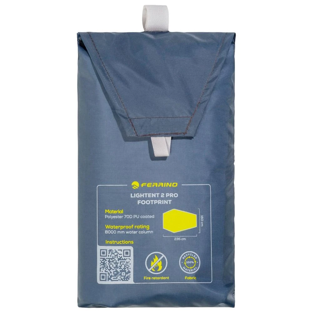 Tapis De Sol Ferrino Lightent 2 Pro Footprint Dark Grey – Image 2