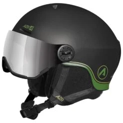 Casque Visière AZR Nevada Visor Noir Mat Gris Miroir