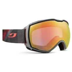 Masque De Ski Julbo Aerospace Rouge Gris React Iv Performance 1-3