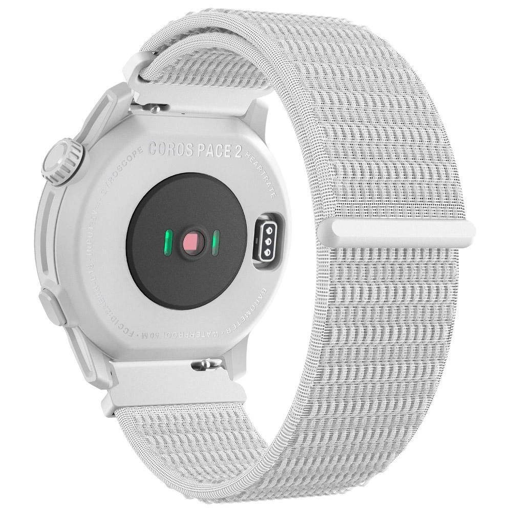 Montres GPS Coros Pace 2 White With Nylon Band – Image 2