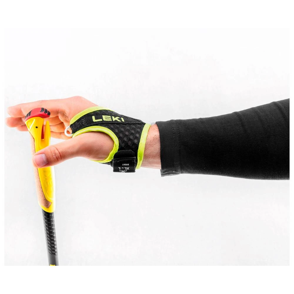 Bâton Leki Evotrail Fx.One Ta Black-Neonyellow-Dark Anthracite – Image 3