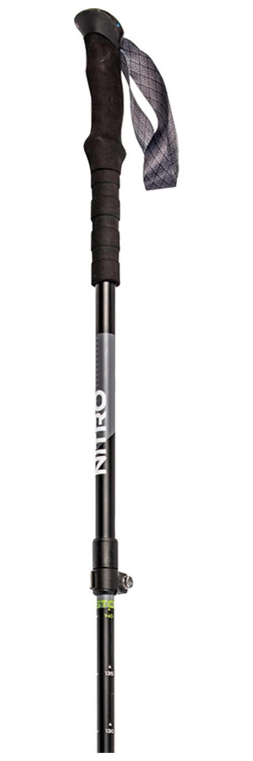 Bâton Nitro Telescoping Poles Black-Grey-Green – Image 2