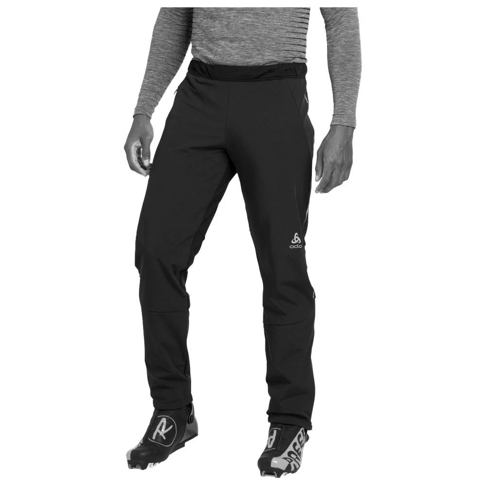 Pantalon Nordique Odlo Engvik Pants Black Concrete Grey – Image 3