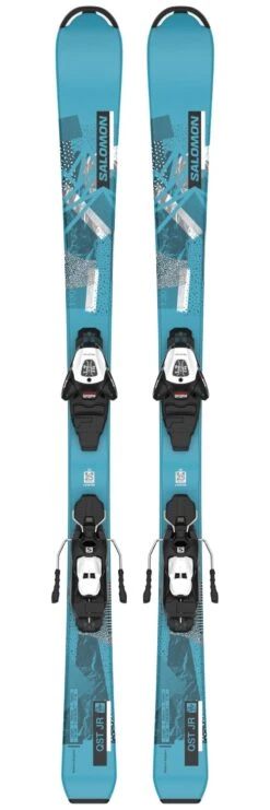Kit Ski Salomon L Qst Jr M + L6 Gw