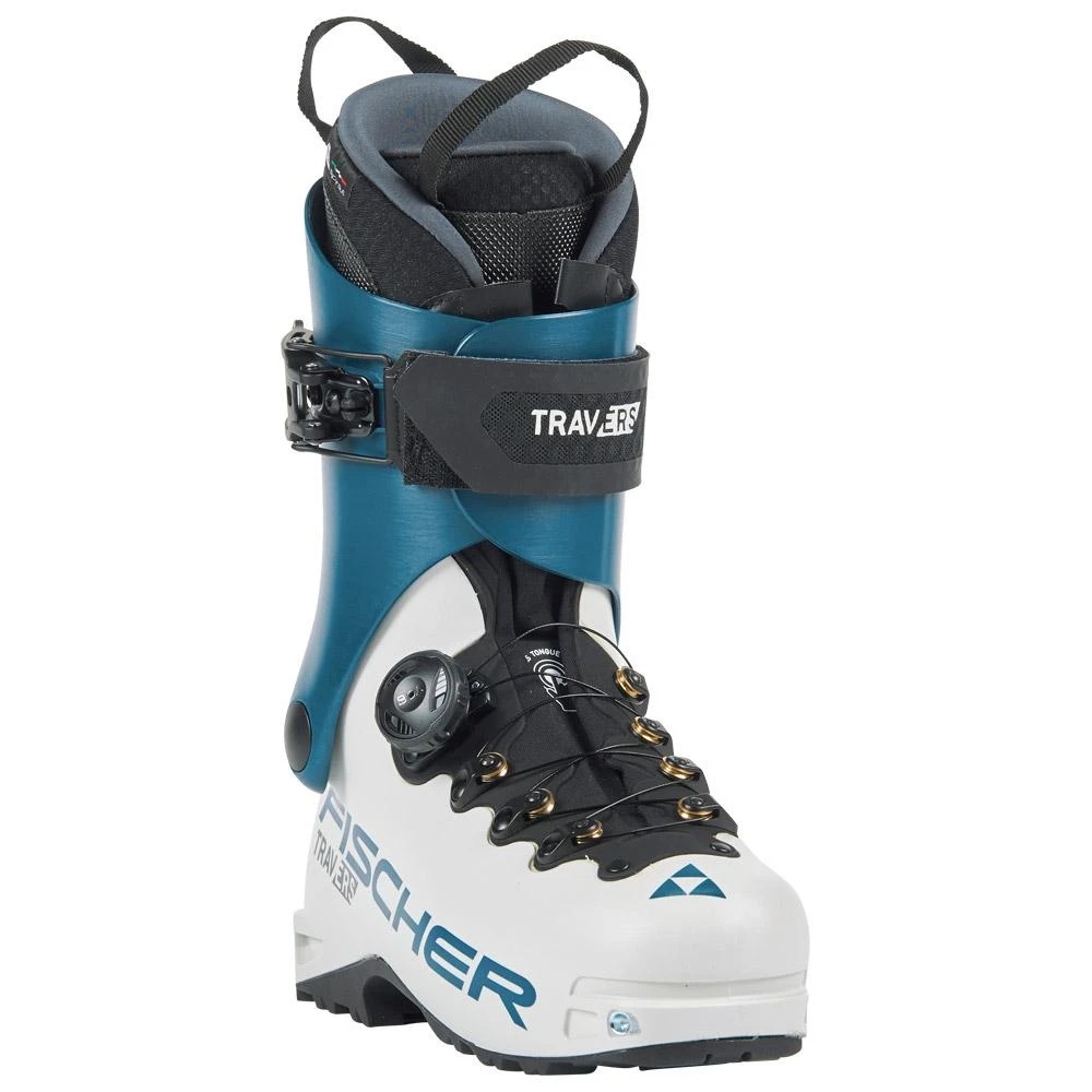 Chaussures De Ski Randonnée Fischer Travers Ts White Blue – Image 4