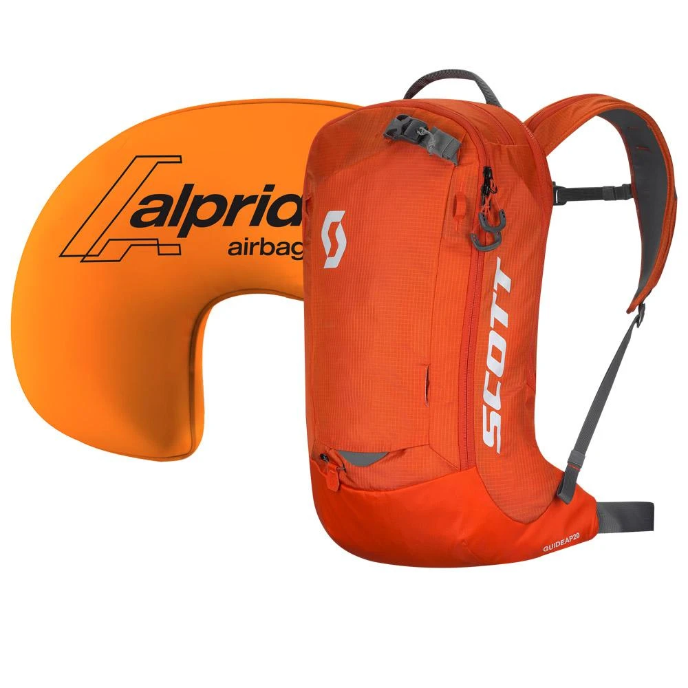 Sac Airbag Scott Pack Guide Ap 20l Kit Orange/grey