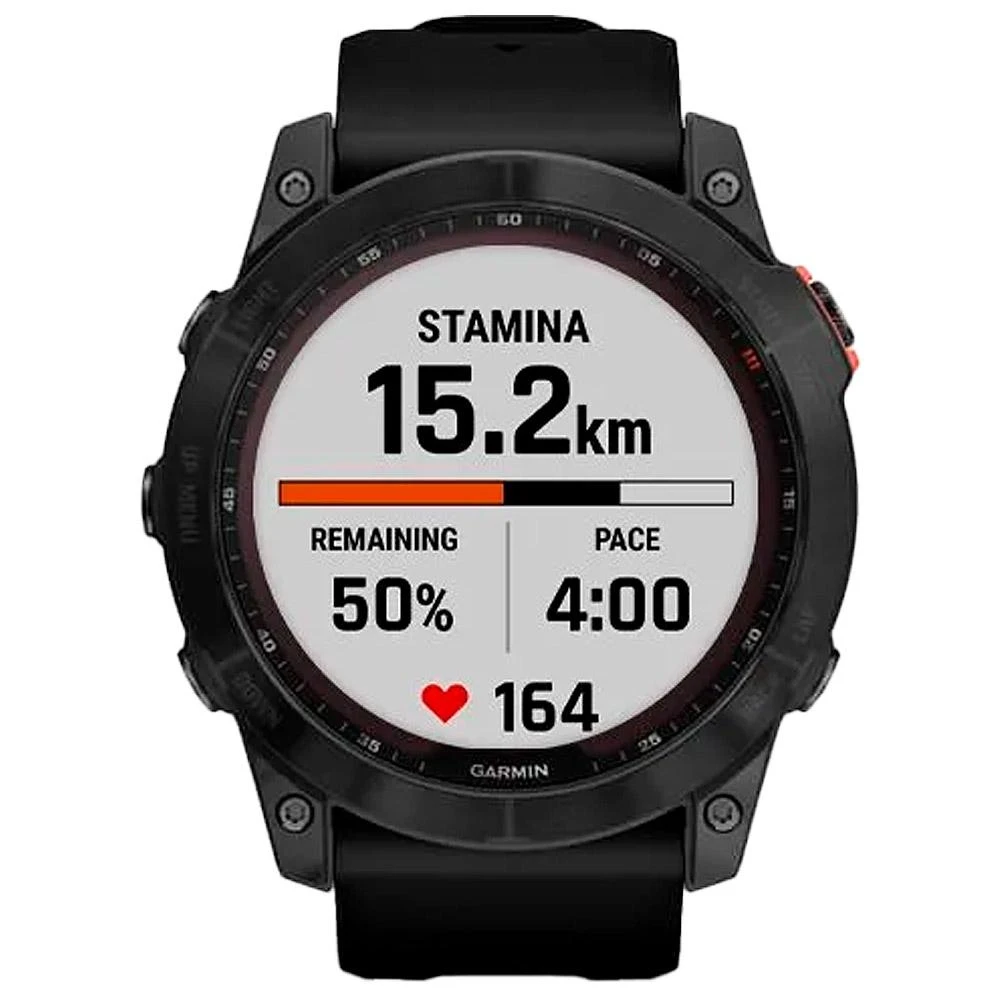 Montres GPS Garmin Fenix 7X Solar Edition Slate Gray Black Band – Image 7