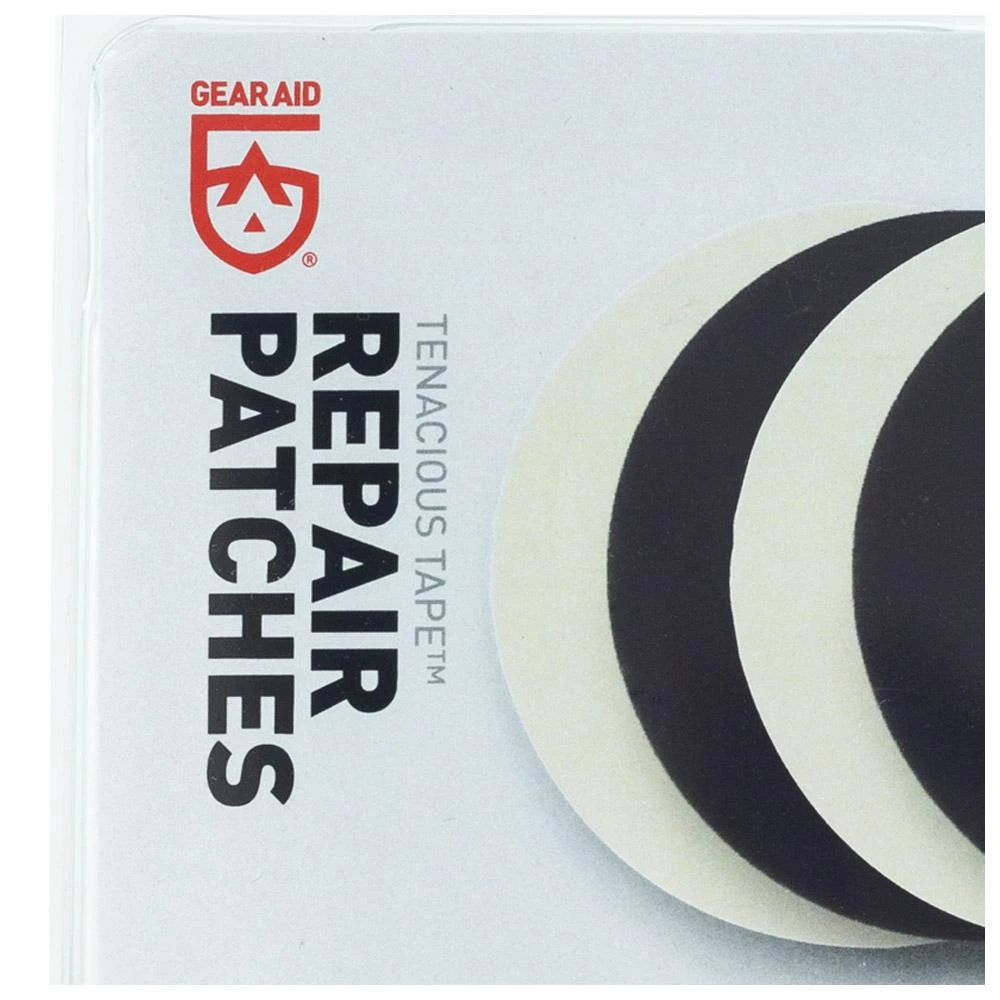 Produit Entretien Gear Aid Patch Nylon/PVC Noir & Blanc – Image 2