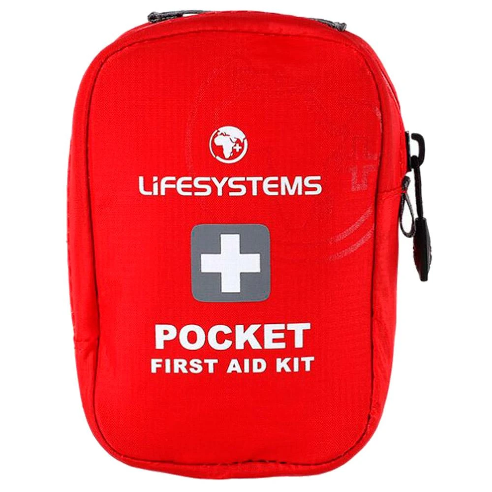 Premiers Secours Lifesystems Pocket First Aid Kit Red