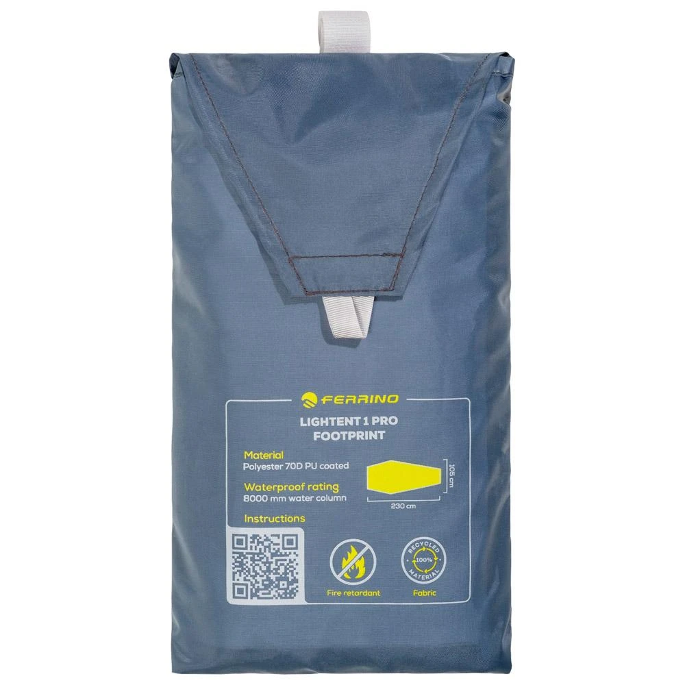 Tapis De Sol Ferrino Lightent 1 Pro Footprint Dark Grey – Image 2