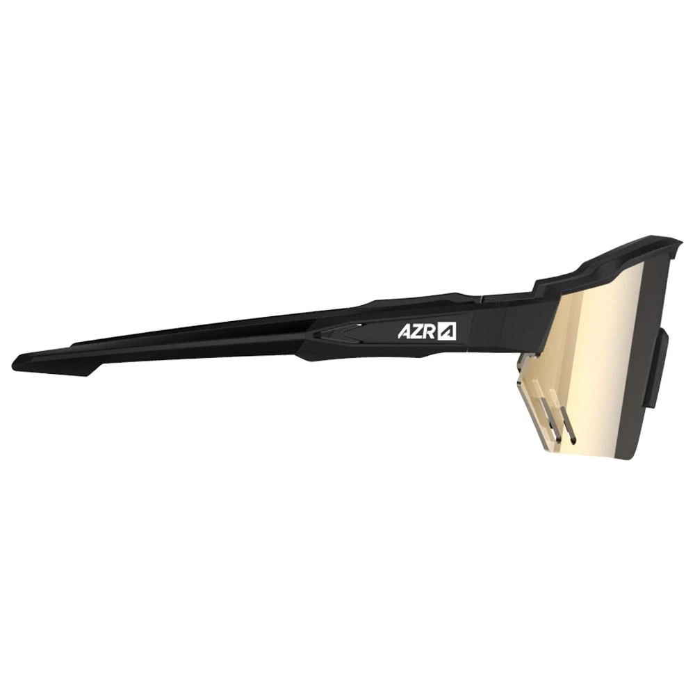 Lunettes De Soleil AZR Race Rx Noire Mate Gold Multicouche – Image 2