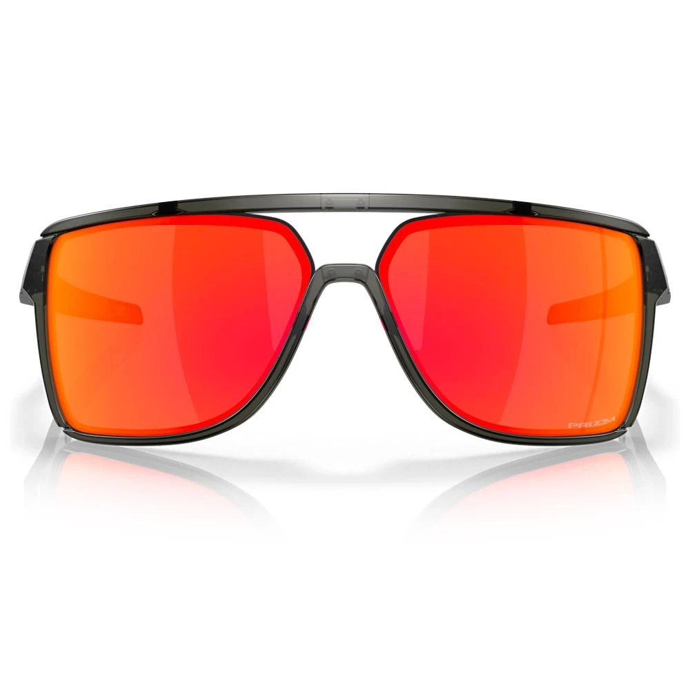 Lunettes De Soleil Oakley Castel Matte Grey Smoke Prizm Ruby – Image 3