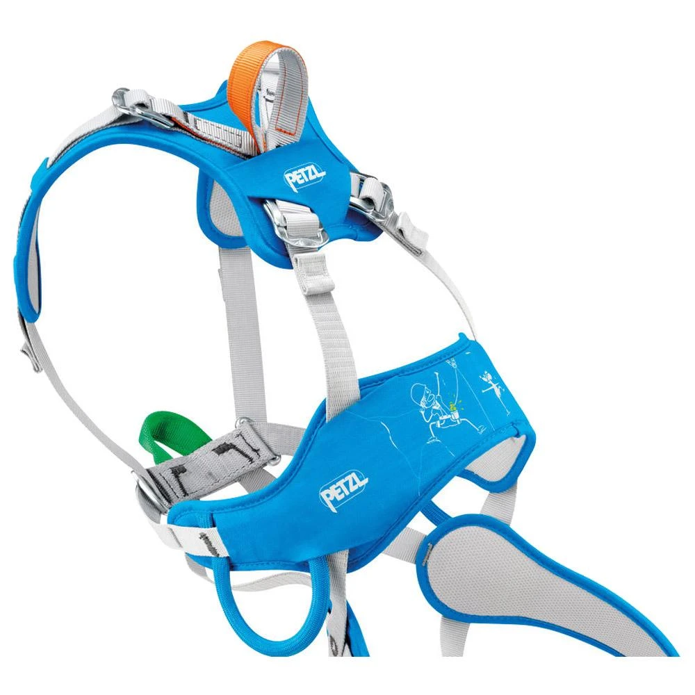 Baudrier Petzl Ouistiti Bleu Méthyle – Image 3
