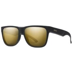 Lunettes De Soleil Smith Lowdown 2 Matte Black Gold Chromapop Black Gold Polarized