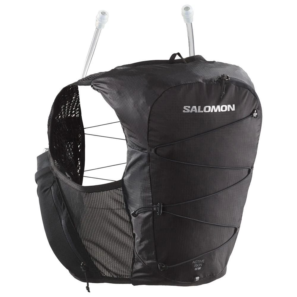 Gilet Trail Salomon Active Skin 8 Wmn With Flask Black Black – Image 2