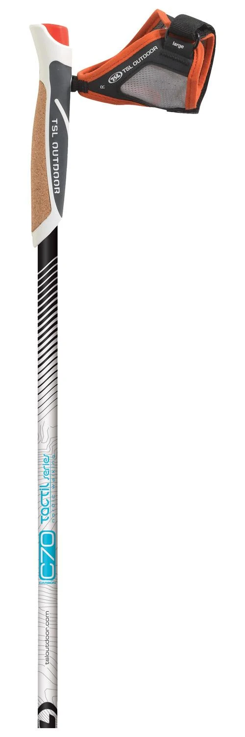 Bâton TSL Tactil C70 Cork Spike Black Blue – Image 2