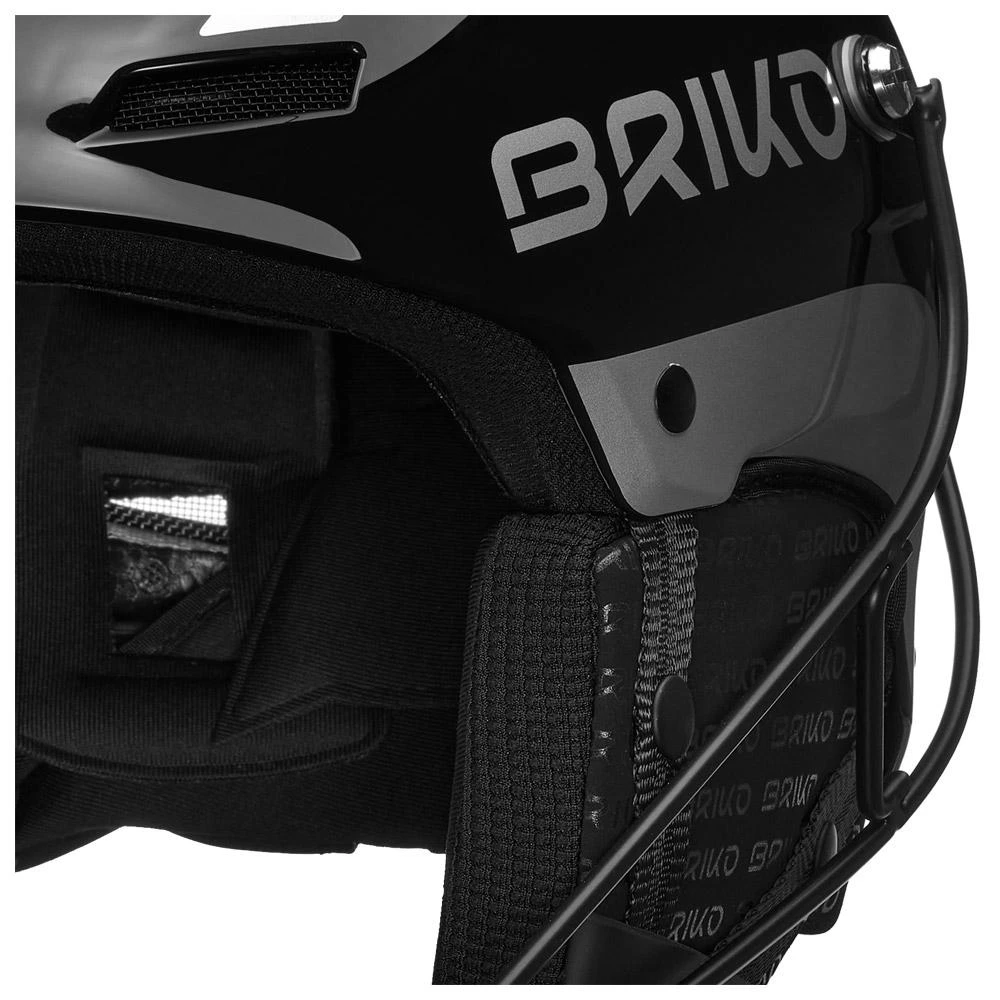 Casque Briko Slalom Epp Shiny Matt Black – Image 2
