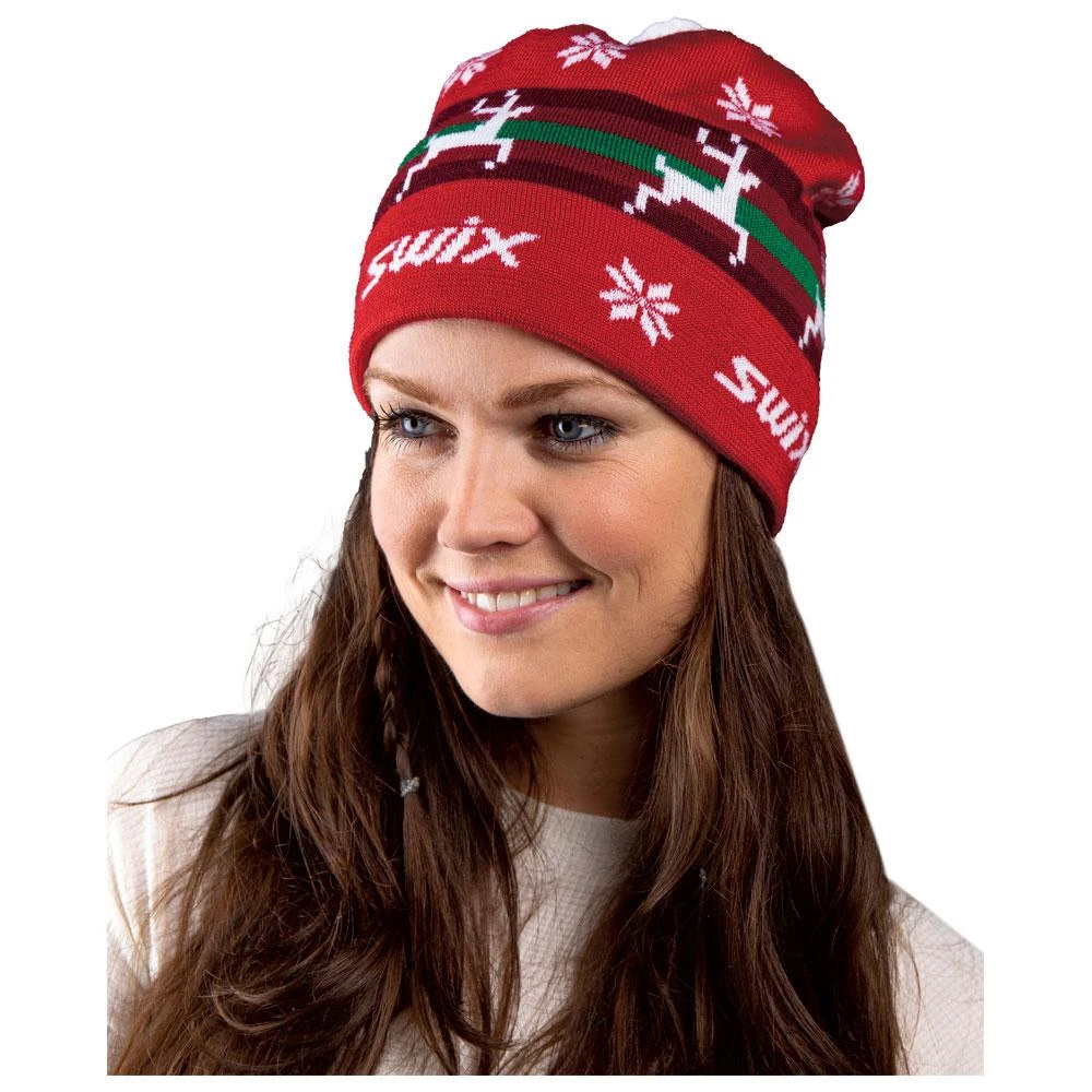 Bonnet Nordique Swix Gunde Holiday Red – Image 3