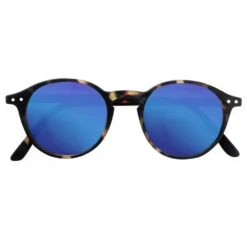 Lunettes De Soleil Izipizi D Sun Tortoise Soft Blue Mirror Lenses Cat 3