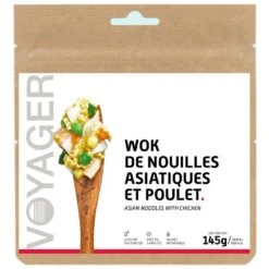 Repas Lyophilisé Voyager Wok De Nouilles Asiatiques Et Poulet