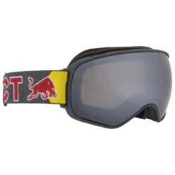 Masque De Ski Red Bull Spect Alley Oop Dark Grey Silver Snow Smoke With Silver Mirror