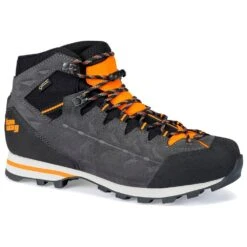 Chaussures De Trek Et Montagne Hanwag Makra Light Gtx Asphalt Orange