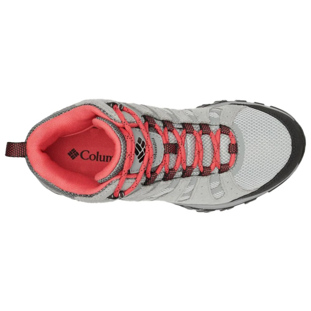 Chaussures De Randonnée Columbia Redmond III Mid Wp Wmn Steam Red Coral – Image 8