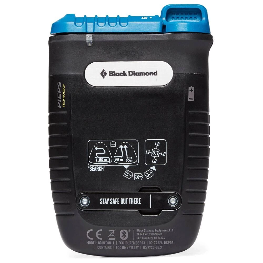 Dva Black Diamond BD Recon LT Beacon Black Grey – Image 2