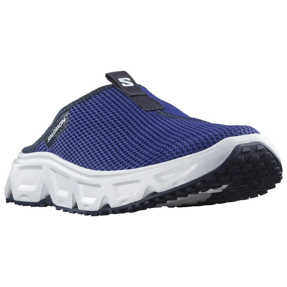 Sandales De Récupération Salomon Reelax Slide 6.0 Clematis Blue White Dark Sapphire – Image 4