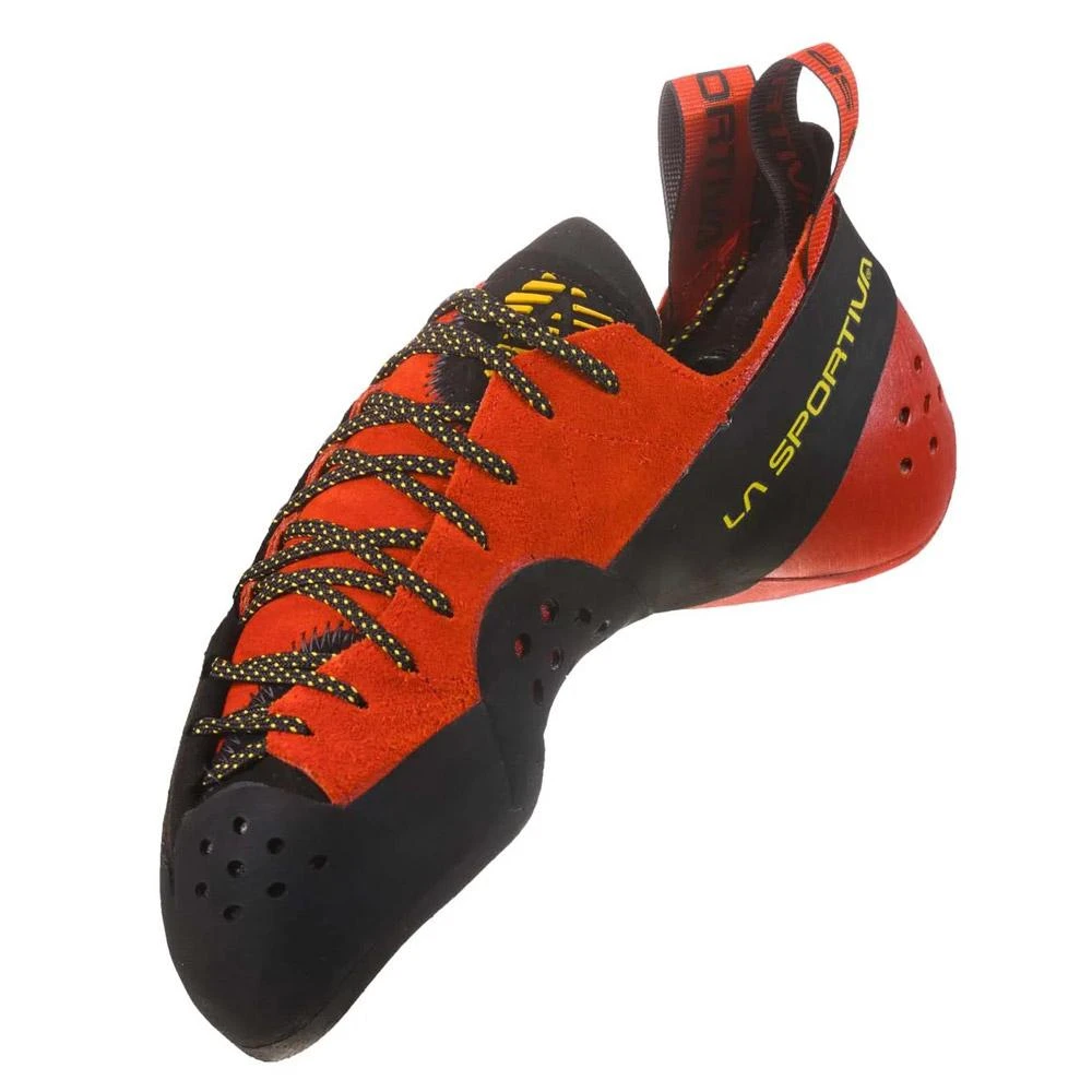 Chaussons D'escalade La Sportiva Testarossa Red Black – Image 2