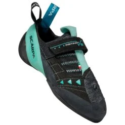 Chaussons D'escalade Scarpa Instinct Vs Women's Black Aqua