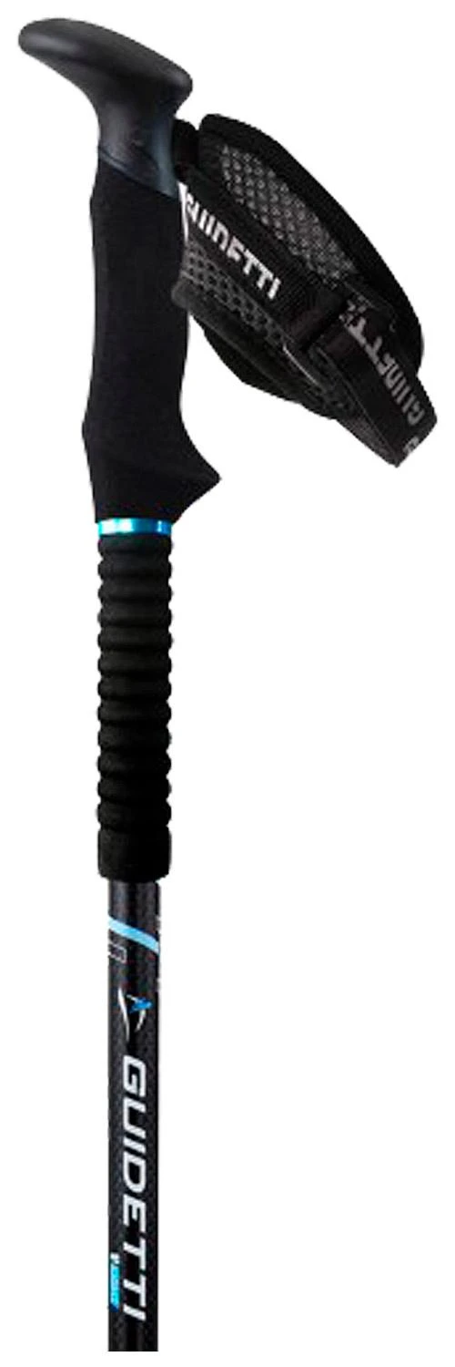 Bâton Guidetti B-Light Carbon/Alu Saphir 135cm – Image 2