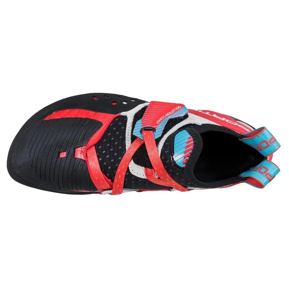 Chaussons D'escalade La Sportiva Solution Comp Woman Hibiscus Malibu Blue – Image 5